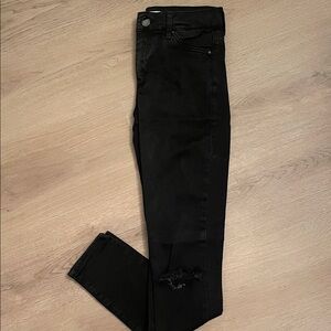 Topshop Black Skinny Jeans Leigh